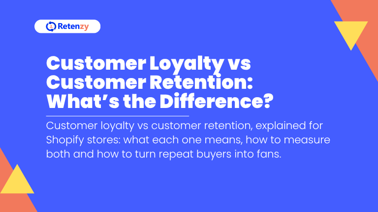Customer loyalty vs customer retention